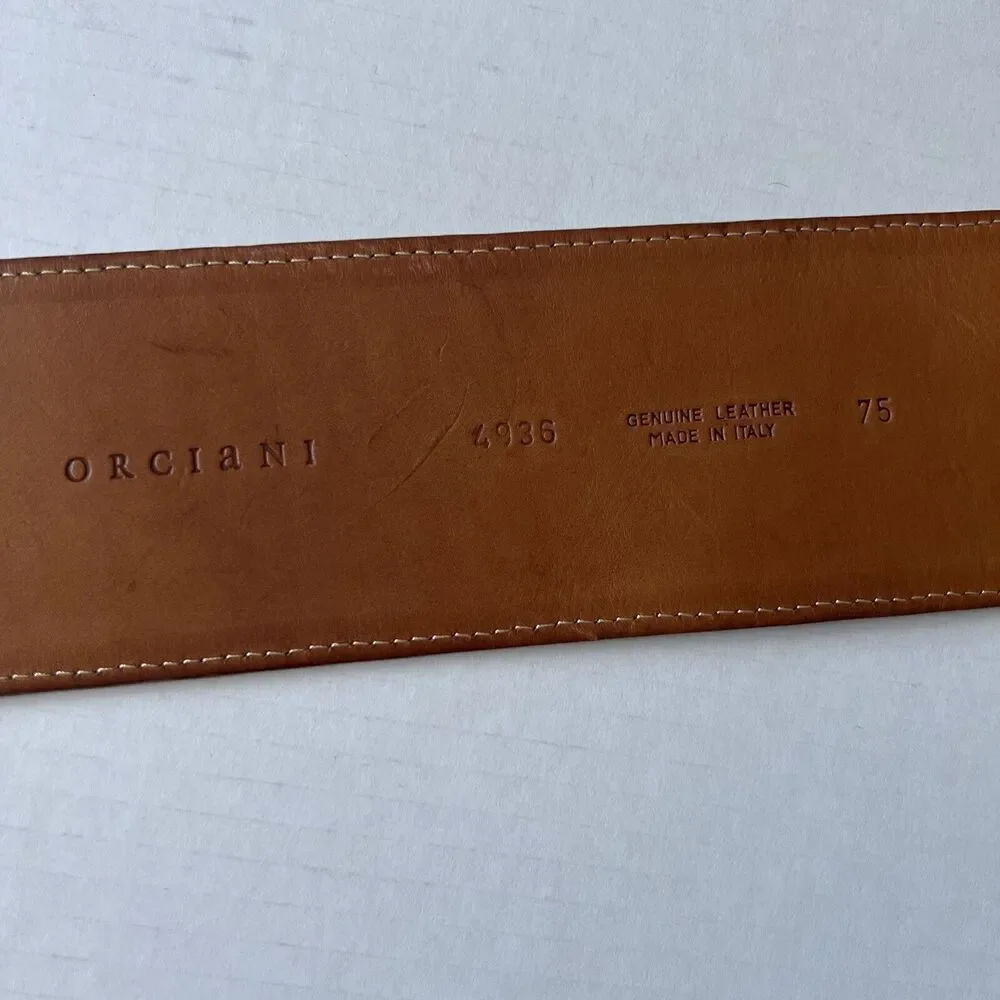 Vintage ORCIANI Size 75/S Brown 3